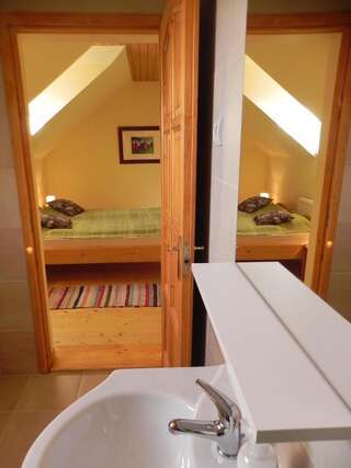 Отели типа «постель и завтрак» Csipkeszeg Bed & Breakfast Sic / Szék Romania Sic Двухместный номер с 2 отдельными кроватями и собственной ванной комнатой-4